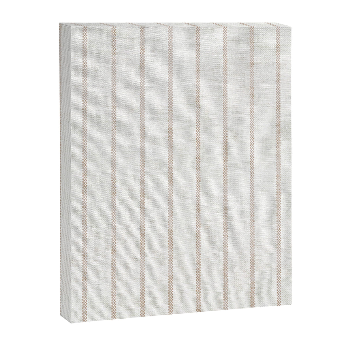  AEGEAN SIMPLE TICKING STRIPE JUTE Canvas Print Gallery Image 8