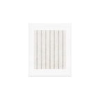 AEGEAN WIDE SPACED TICKING JUTE Art Print Gallery Image 1