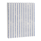 AEGEAN WIDE TICKING STRIPE Canvas Print Gallery Image 8