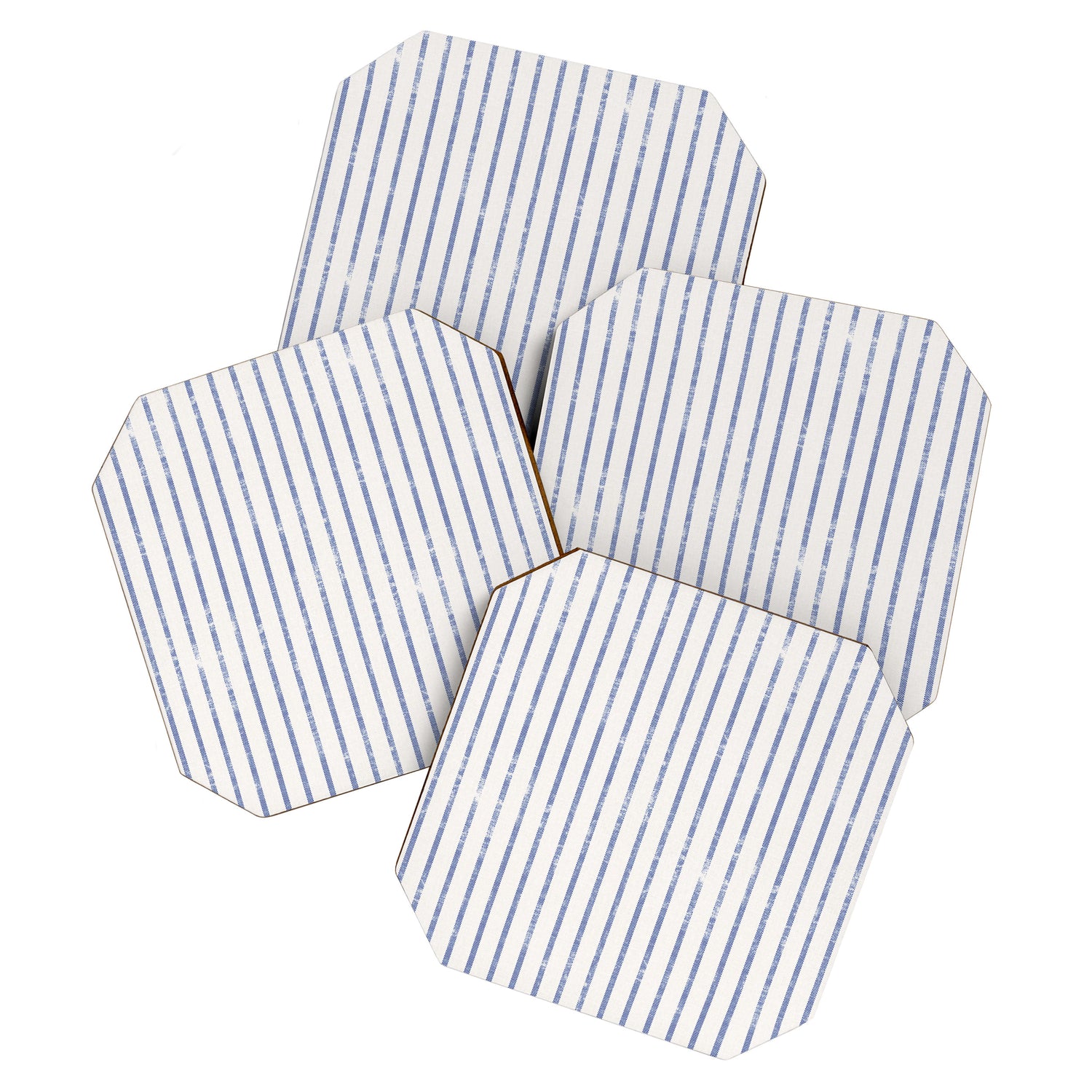 AEGEAN WIDE TICKING STRIPE Coaster Gallery Image 1