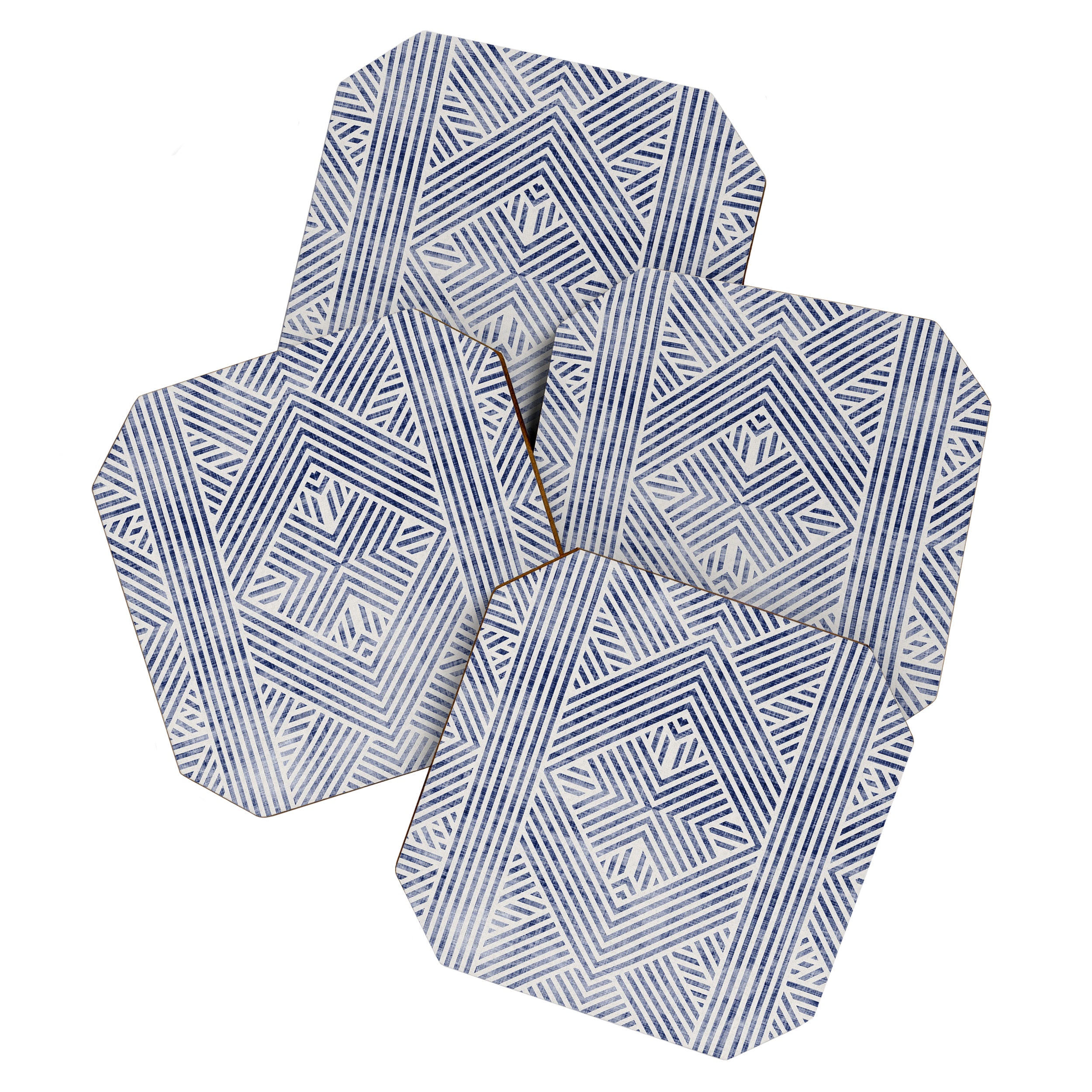 AMAI GEO DENIM Coaster Gallery Image 1