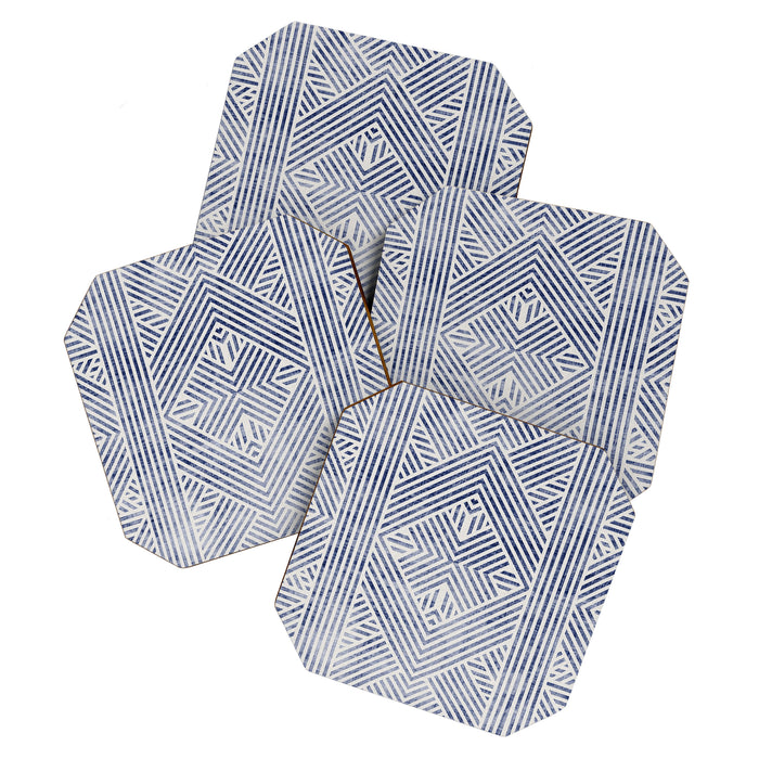 AMAI GEO DENIM Coaster Gallery Image 1