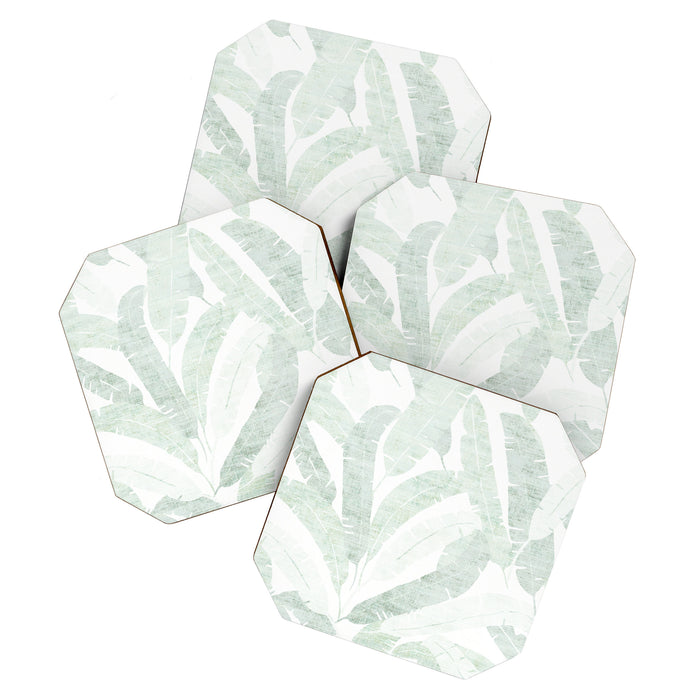 BANANA LEAF LIGHT Coaster Gallery Image 1