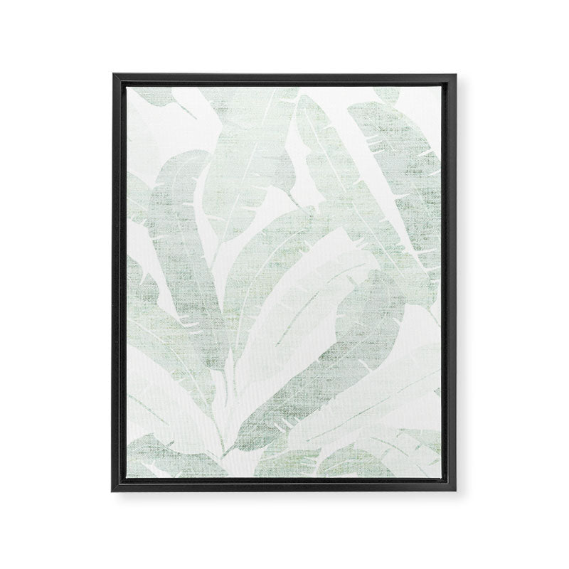 BANANA LEAF LIGHT Framed Canvas Print Gallery Image 8