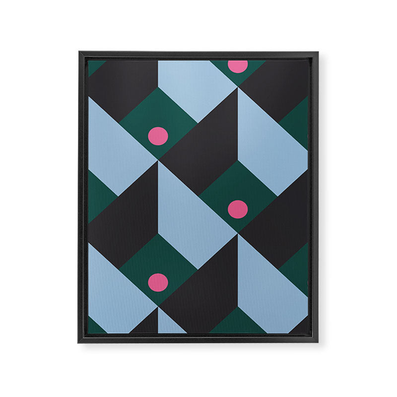 BAUHAUS POP COPENHAGEN Framed Canvas Print Gallery Image 8