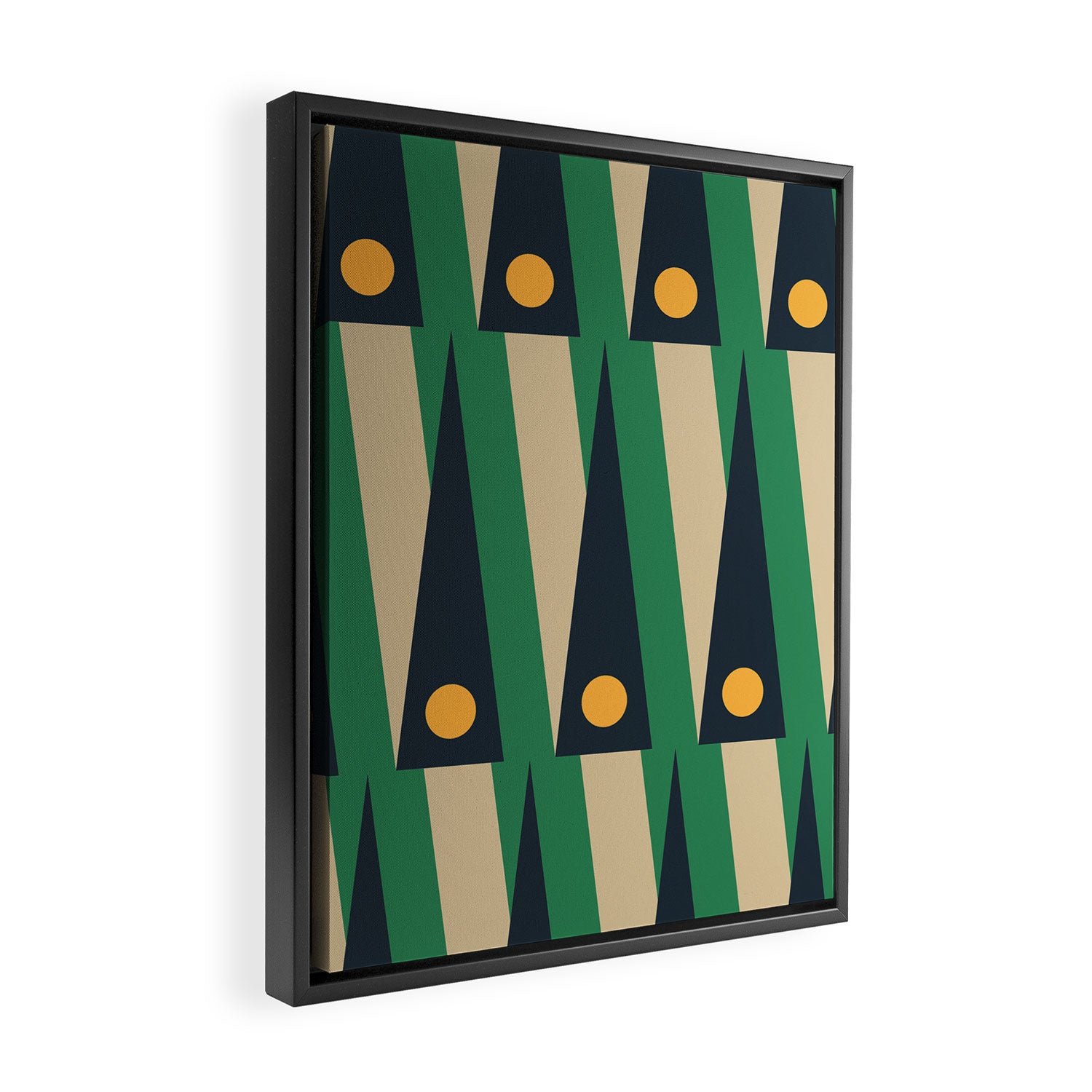 BAUHAUS POP PRAGUE Framed Canvas Print Gallery Image 2