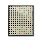 BAUHAUS POP VALENCIA Framed Canvas Print Gallery Image 8