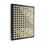 BAUHAUS POP VALENCIA Framed Canvas Print Gallery Image 2