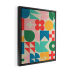 BAUHAUS POP VIENNA Framed Canvas Print Gallery Image 2
