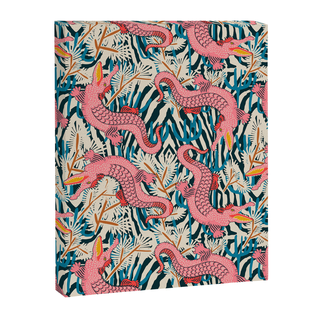 BAZAAR COSMICA GATOR Canvas Print Gallery Image 8
