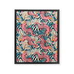 BAZAAR COSMICA GATOR Framed Canvas Print Gallery Image 8