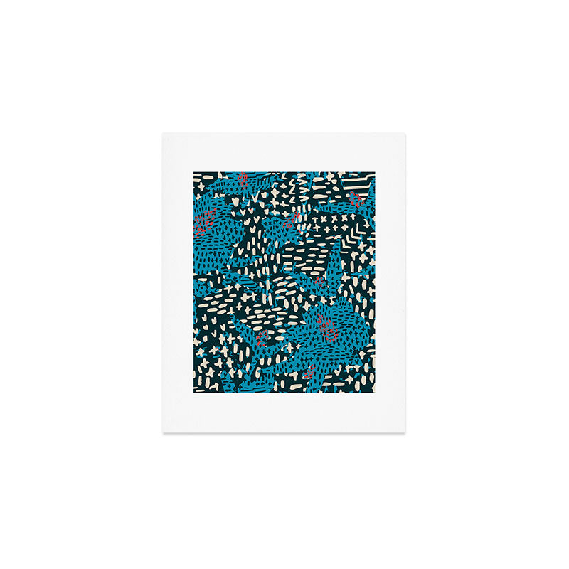 BAZAAR COSMICA PRARIE Art Print Gallery Image 1