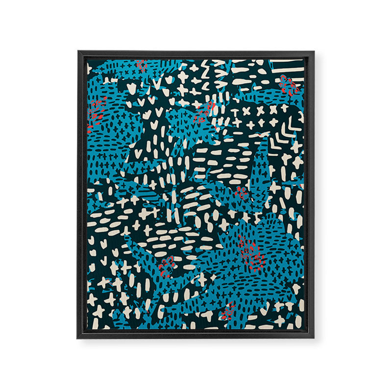 BAZAAR COSMICA PRARIE Framed Canvas Print Gallery Image 8