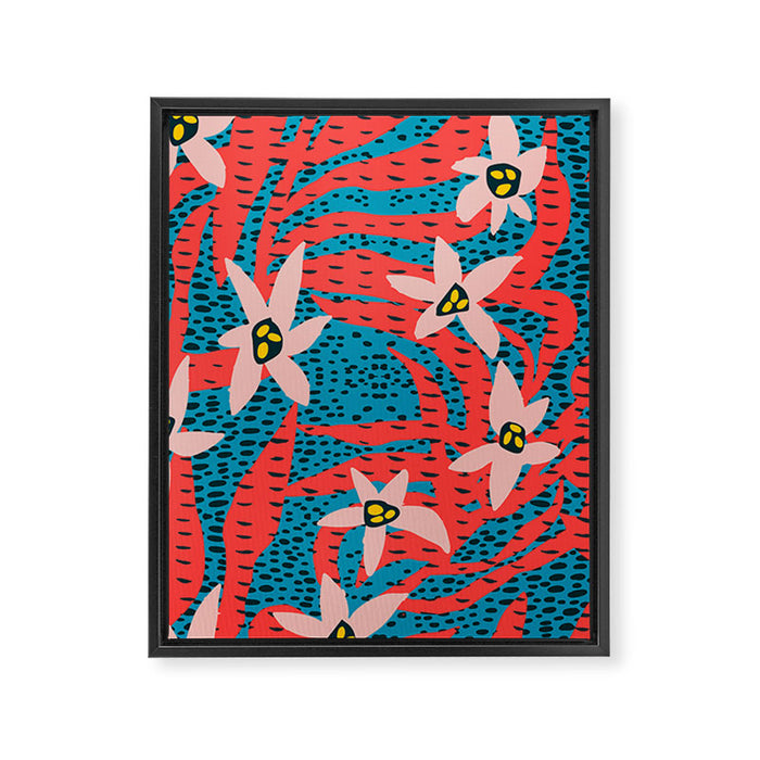 BAZAAR COSMICA WILD Framed Canvas Print Gallery Image 1