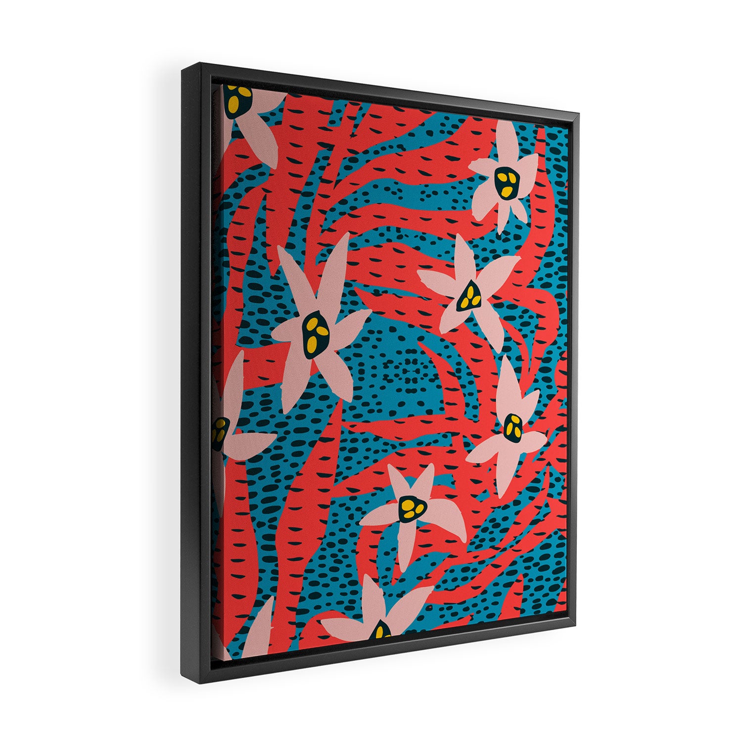 BAZAAR COSMICA WILD Framed Canvas Print Gallery Image 2