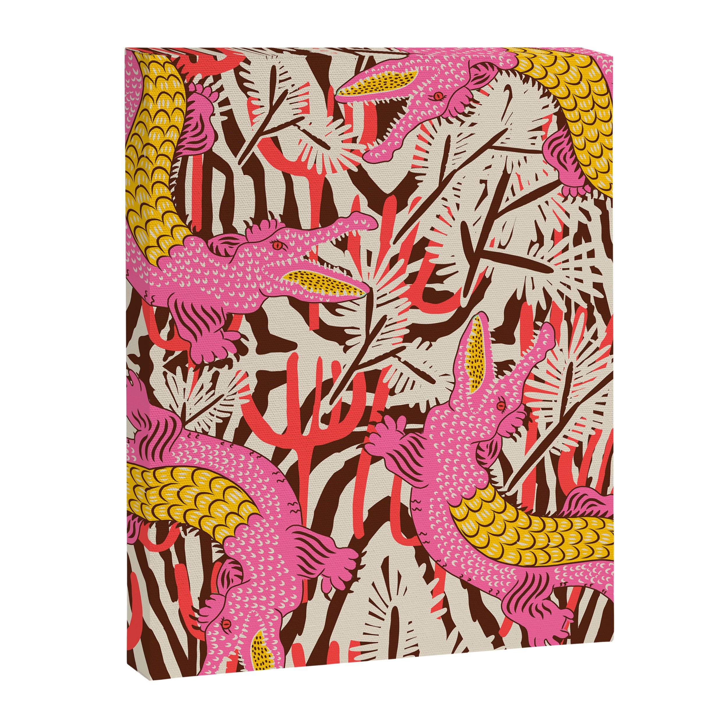 BAZAAR FETE GATOR Canvas Print Gallery Image 8