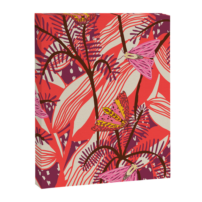 BAZAAR FETE MOTH Canvas Print Gallery Image 1