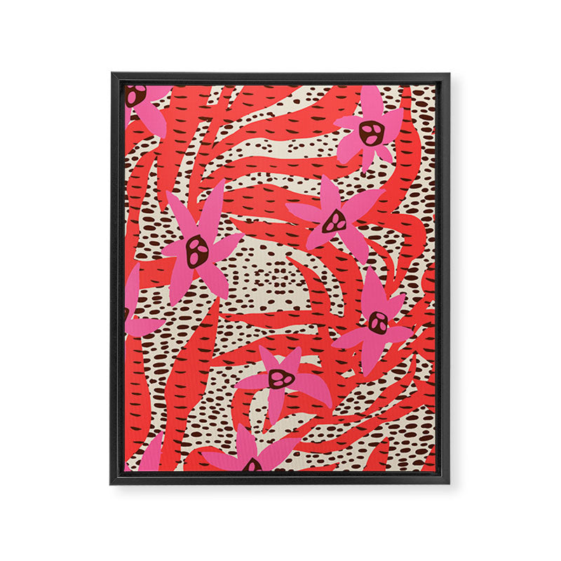 BAZAAR FETE WILD Framed Canvas Print Gallery Image 8