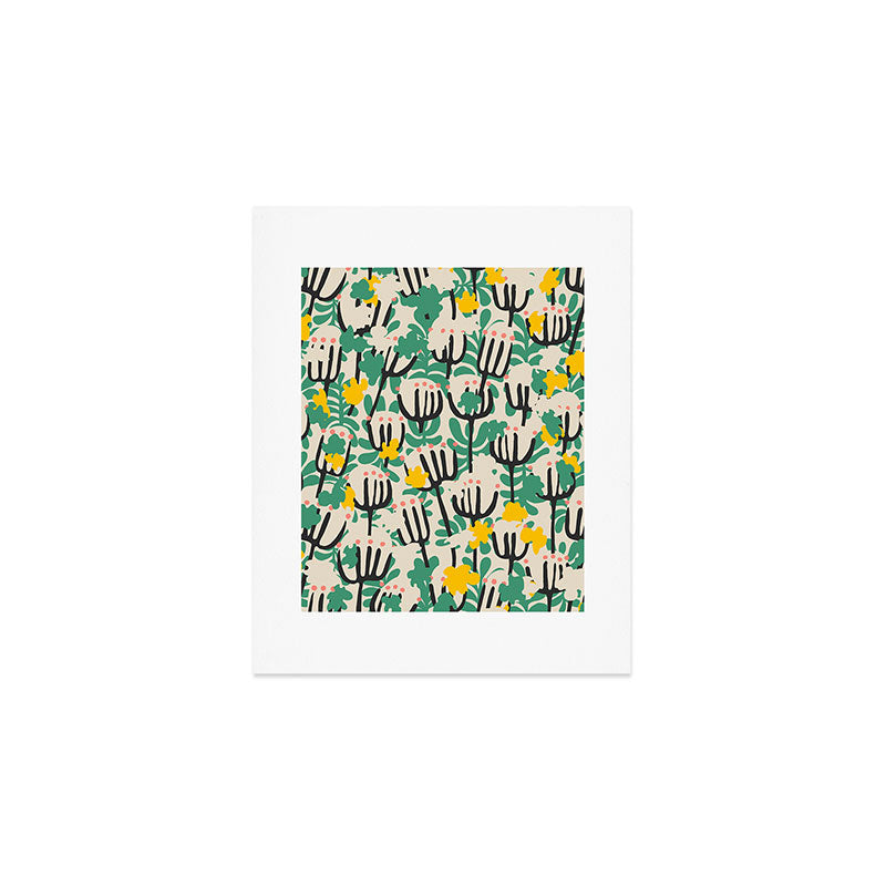 BAZAAR MAXIMA BLOSSOM Art Print Gallery Image 1