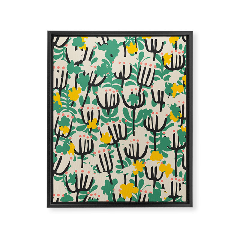 BAZAAR MAXIMA BLOSSOM Framed Canvas Print Gallery Image 8