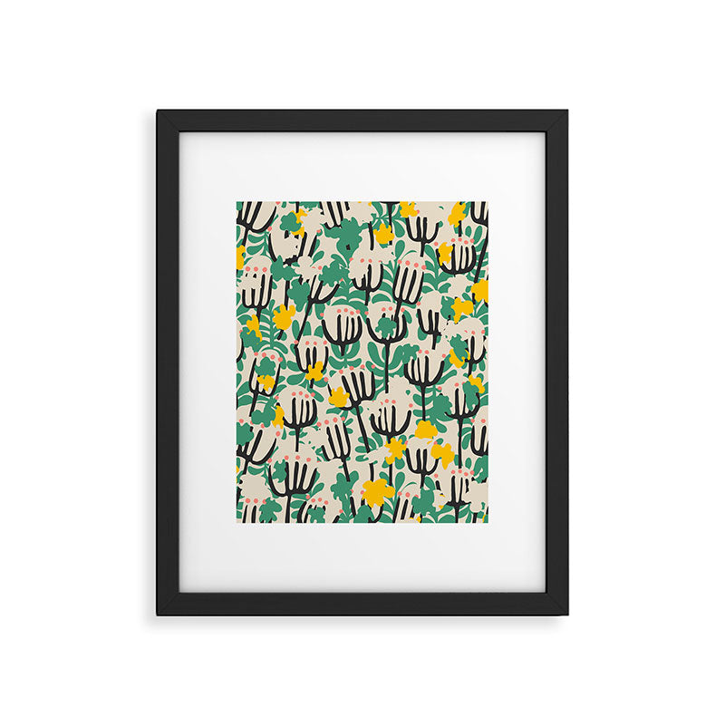 BAZAAR MAXIMA BLOSSOM Framed Art Print Gallery Image 6