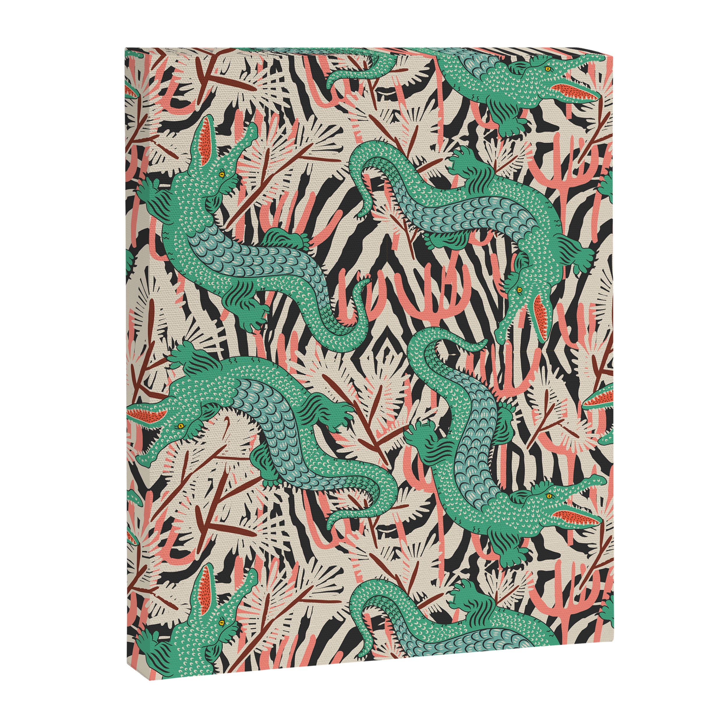 BAZAAR MAXIMA GATOR Canvas Print Gallery Image 8