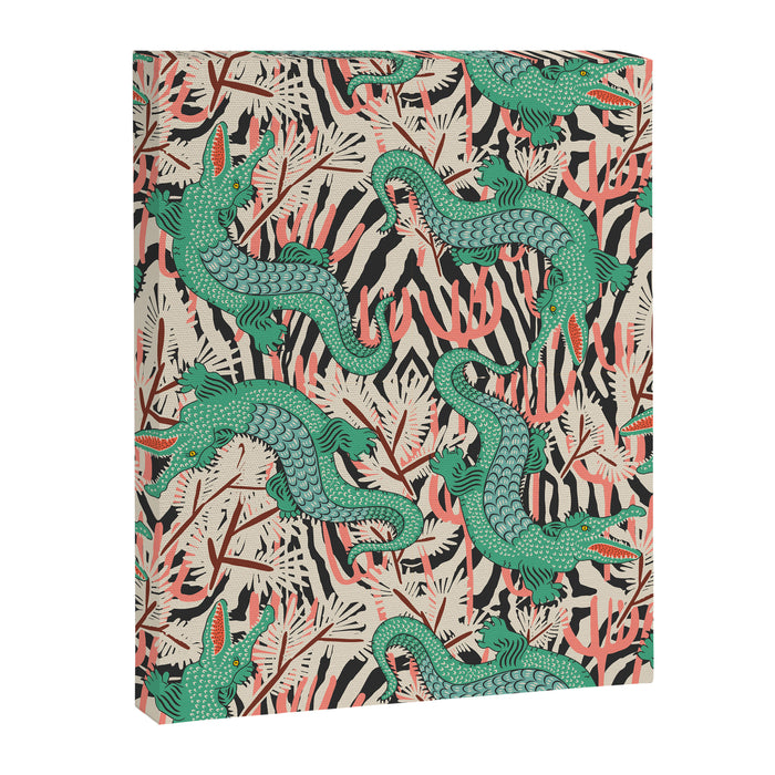 BAZAAR MAXIMA GATOR Canvas Print Gallery Image 1