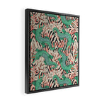 BAZAAR MAXIMA GATOR Framed Canvas Print Gallery Image 2
