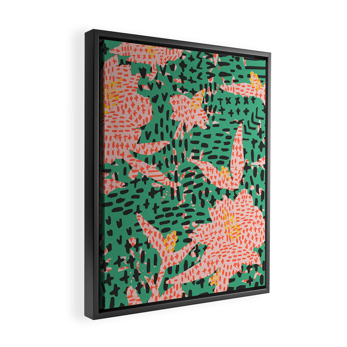 BAZAAR MAXIMA PRARIE Framed Canvas Print Gallery Image 2