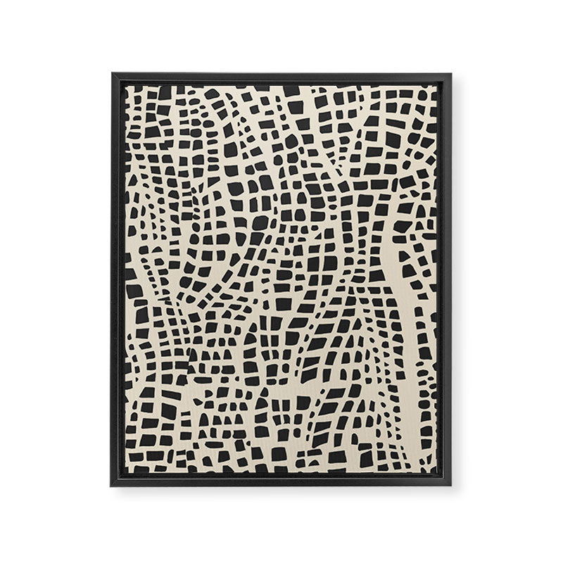 BAZAAR MAXIMA SPOTS Framed Canvas Print Gallery Image 8