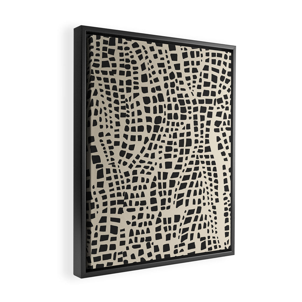 BAZAAR MAXIMA SPOTS Framed Canvas Print Gallery Image 2