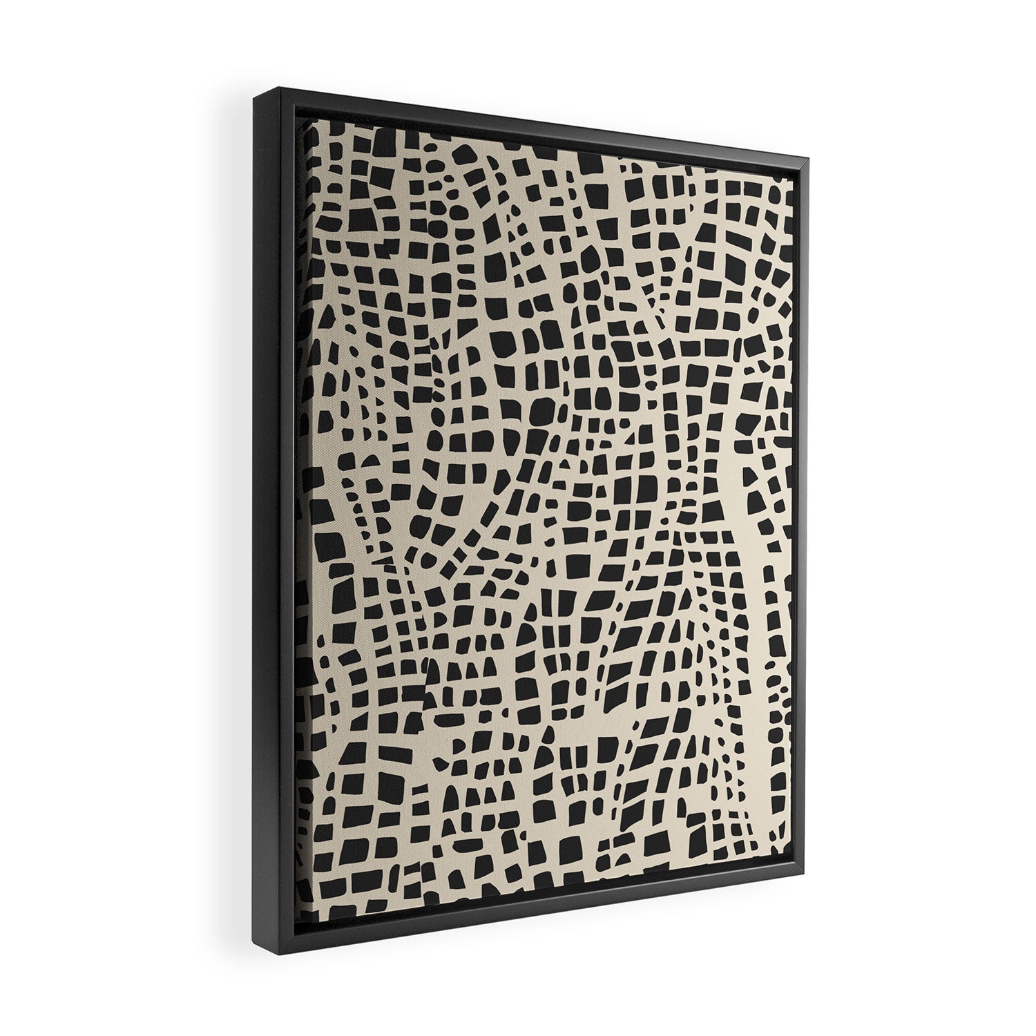BAZAAR MAXIMA SPOTS Framed Canvas Print Gallery Image 2