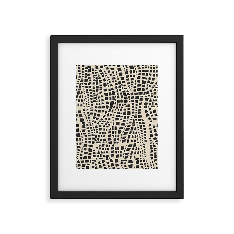 BAZAAR MAXIMA SPOTS Framed Art Print Gallery Image 6