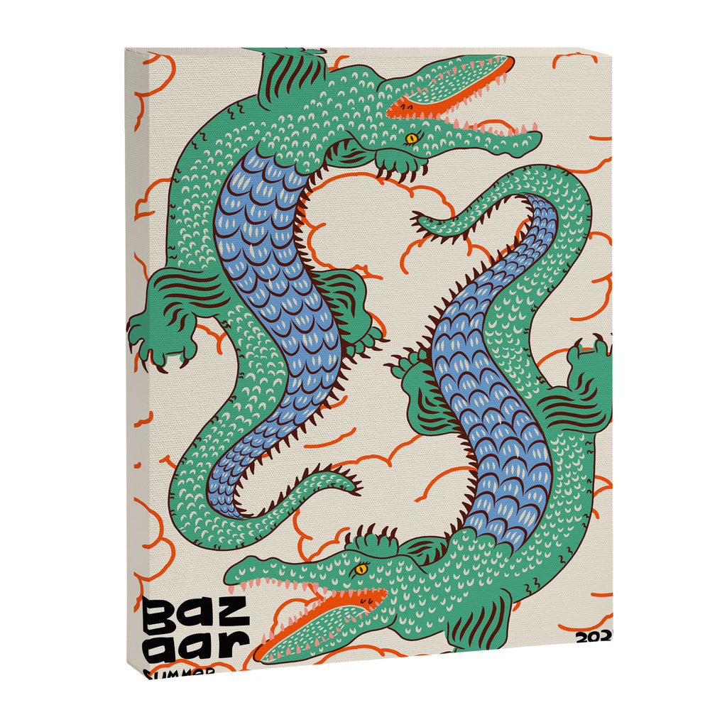BAZAAR SUMMER Canvas Print Gallery Image 6