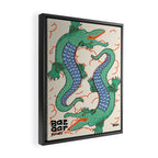 BAZAAR SUMMER Framed Canvas Print Gallery Image 2