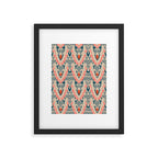 BENGAL CORA GEO Framed Art Print Gallery Image 6