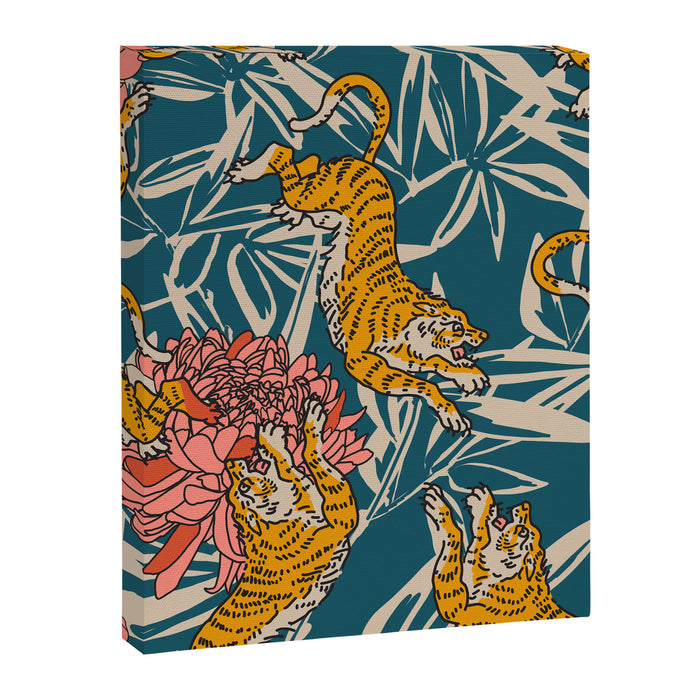 BENGAL CORA TIGER Canvas Print Gallery Image 1