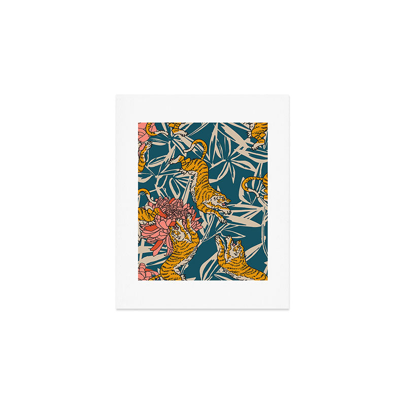 BENGAL CORA TIGER Art Print Gallery Image 1