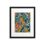 BENGAL CORA TIGER Framed Art Print Gallery Image 4