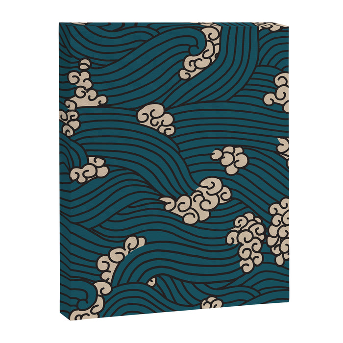 BENGAL CORA WAVE Canvas Print Gallery Image 1