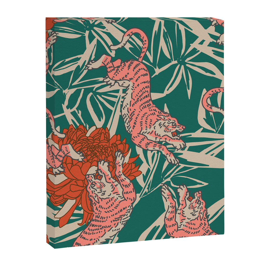 BENGAL KUMA TIGER Canvas Print Gallery Image 8