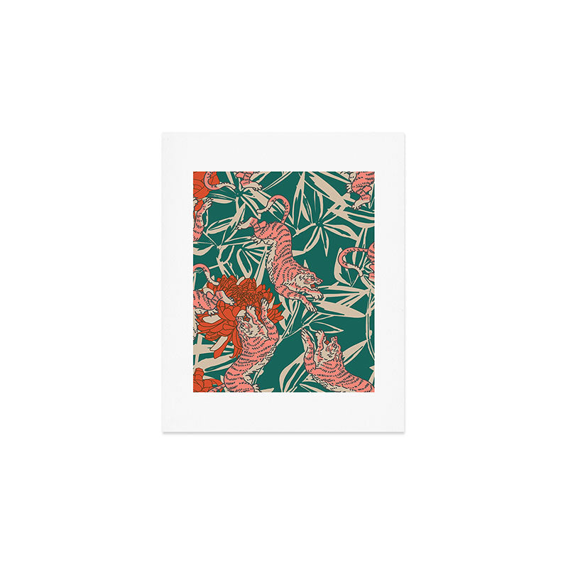 BENGAL KUMA TIGER Art Print Gallery Image 1