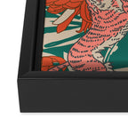 BENGAL KUMA TIGER Framed Canvas Print Gallery Image 3