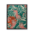 BENGAL KUMA TIGER Framed Canvas Print Gallery Image 8