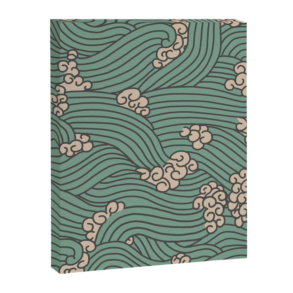 BENGAL KUMA WAVE Canvas Print Gallery Image 8