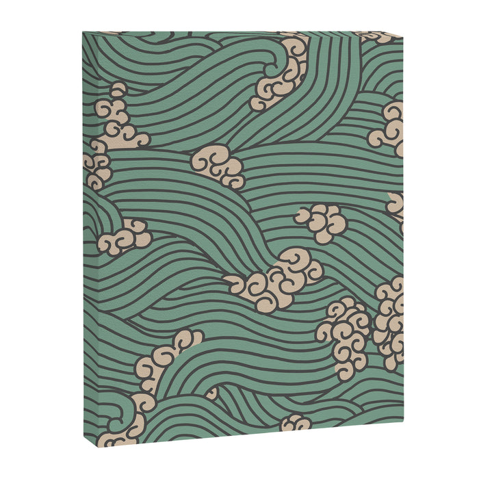 BENGAL KUMA WAVE Canvas Print Gallery Image 1