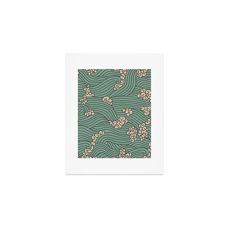 BENGAL KUMA WAVE Art Print Gallery Image 1