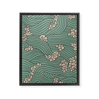 BENGAL KUMA WAVE Framed Canvas Print Gallery Image 8