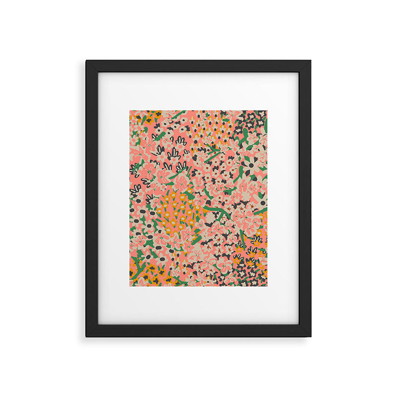 BENGAL MAYA FLORAL Framed Art Print Gallery Image 6