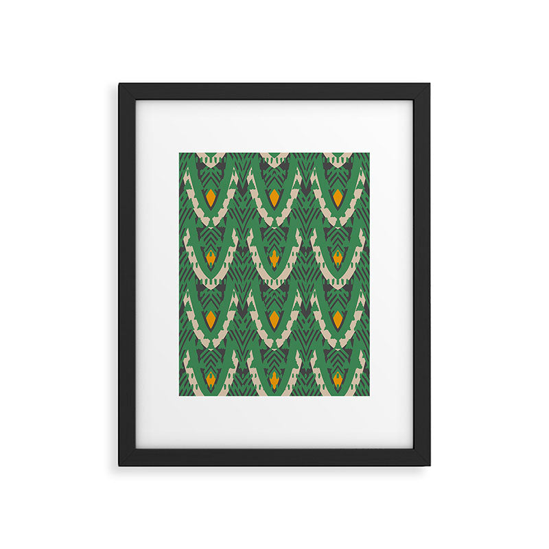 BENGAL MAYA GEO Framed Art Print Gallery Image 6